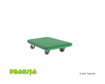 Deskorolka terapeutyczna 36x46 cm - trapezowa - Praksja