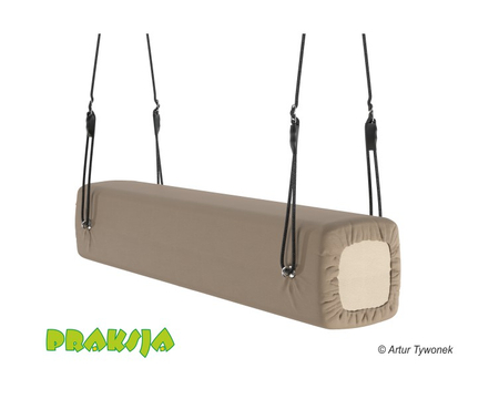 Huśtawka terapeutyczna typu "Konik kwadratowy" 140 cm - wariant "Pastelowy"