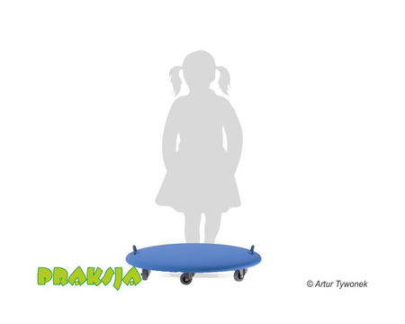 Deskorolka terapeutyczna - okrągła - ø62 cm - Praksja