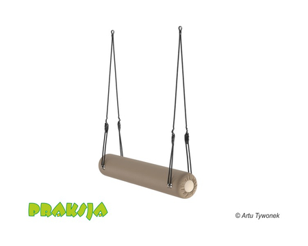 Huśtawka terapeutyczna typu "Konik okrągły" - wariant "Pastelowy" - 120 cm - Praksja