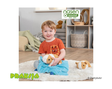 Wibrująca świnka morska z kocykiem obciążeniowym - TTS®