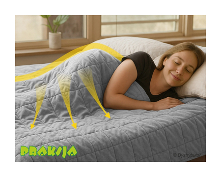 Kołdra dociążająca - 150x200 cm - 6,8 kg - 4Fizjo®