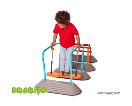 Zestaw: Huśtawka + poręcze + podstawy "Mini Parkour" - Gonge®