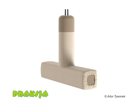 Huśtawka terapeutyczna typu "T" - wariant "Pastelowy" - Praksja