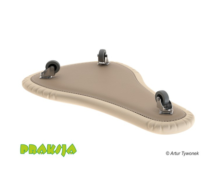 Deskorolka terapeutyczna - profilowana - wariant "Pastelowy" - Praksja
