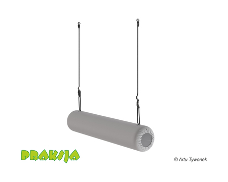 Huśtawka terapeutyczna typu "Konik okrągły jednolinowy" 140 cm - wariant "Pastelowy" - Praksja