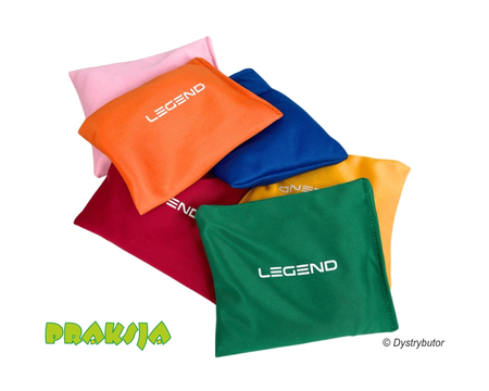 Zestaw: Woreczki gimnastyczny 11x13 cm - 6 szt. - Legend