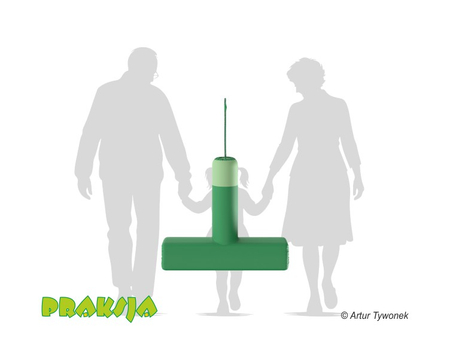 Huśtawka terapeutyczna typu "T" - Praksja