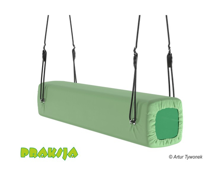 Huśtawka terapeutyczna typu "Konik kwadratowy" 140 cm - wariant "Pastelowy"