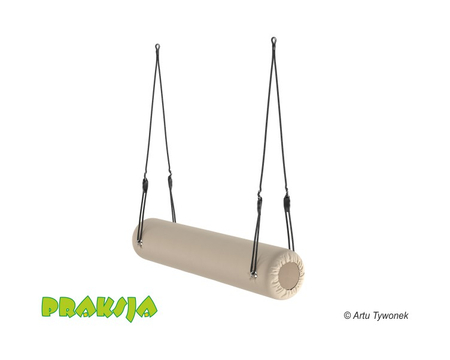Huśtawka terapeutyczna typu "Konik okrągły" - 140 cm - wariant "Pastelowy" - Praksja