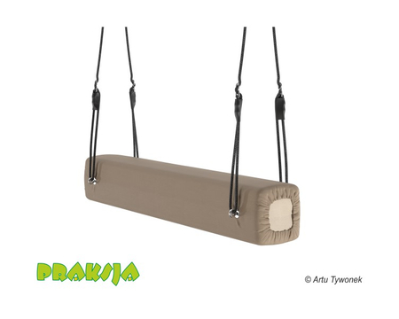 Huśtawka terapeutyczna typu "Konik kwadratowy" 120 cm - wariant "Pastelowy" - Praksja