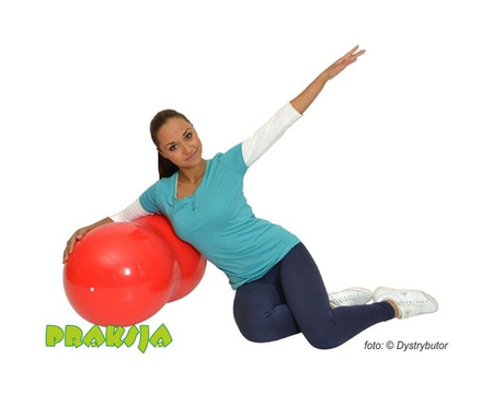 Piłka rehabilitacyjna typu "Orzeszek" - ø 85 / 130 cm - Physio Roll - Gymnic®