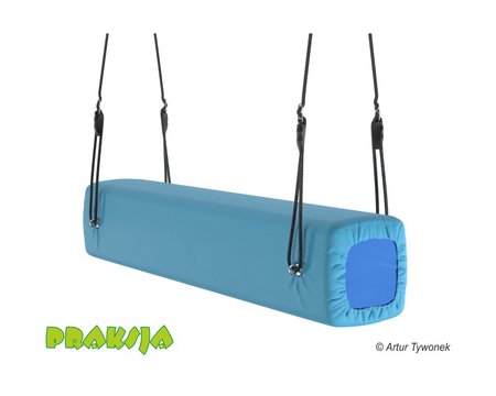 Huśtawka terapeutyczna typu "Konik kwadratowy" 140 cm - wariant "Pastelowy"