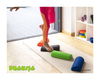 Półwałek sensoryczno-równoważny - 30 cm - czerwony - Tullo®