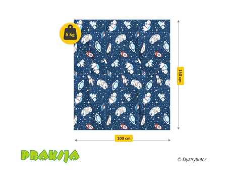 Kołdra dociążająca - 100x150 cm - 5 kg - 4Fizjo®