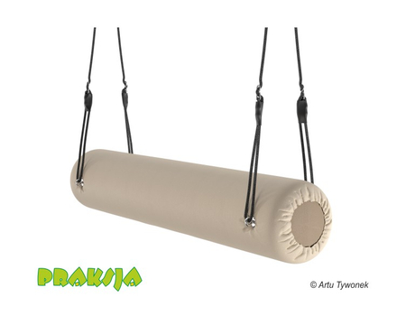 Huśtawka terapeutyczna typu "Konik okrągły" - 140 cm - wariant "Pastelowy" - Praksja