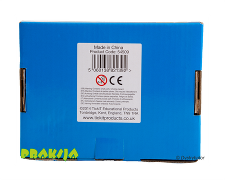 Zabawka edukacyjna do nauki cyfr Silishapes – Tickit®