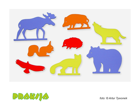 Zestaw tematyczny Nr 2 - "Zwierzęta leśne"