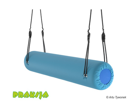 Huśtawka terapeutyczna typu "Konik okrągły" - 140 cm - wariant "Pastelowy" - Praksja