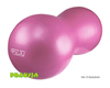 Piłka rehabilitacyjna PEANUT AIR BALL - różowa - 45x90 cm z pompką - 4Fizjo®