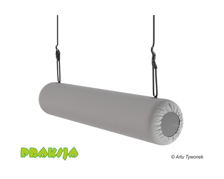 Huśtawka terapeutyczna typu "Konik okrągły jednolinowy" 140 cm - wariant "Pastelowy" - Praksja