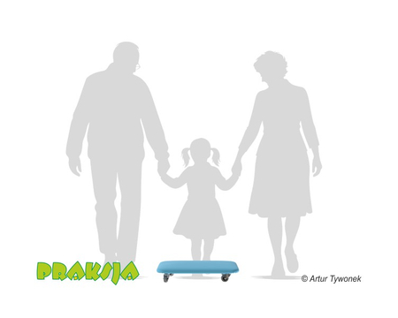 Deskorolka terapeutyczna - profilowana - Praksja