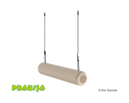 Huśtawka terapeutyczna typu "Konik okrągły jednolinowy" 140 cm - wariant "Pastelowy" - Praksja