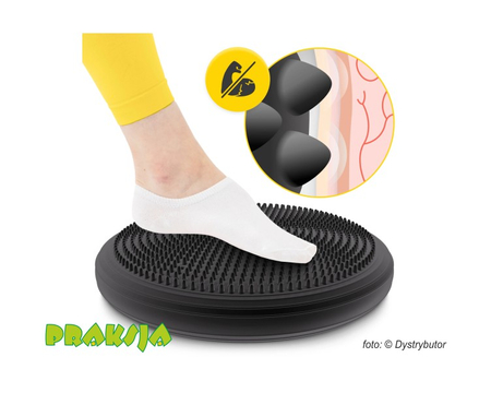 Dysk sensomotoryczny ∅33 cm  - czarny - 4Fizjo®