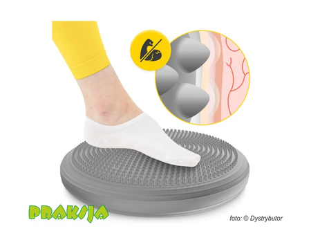 Dysk sensomotoryczny ∅33 cm  - szary - 4Fizjo®