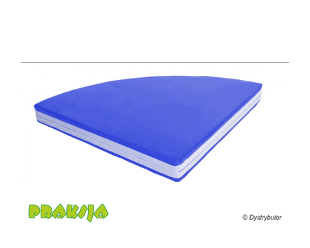 Materac - 1/4 Koła - 90x90x10 cm - Edufit