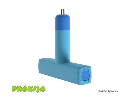 Huśtawka terapeutyczna typu "T" - wariant "Pastelowy" - Praksja