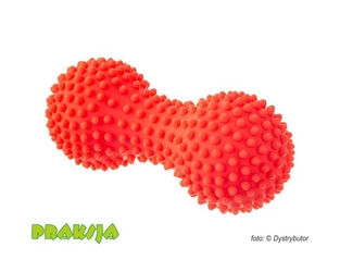Piłeczka do masażu typu "Orzeszek" - czerwona - Duoball - Tullo®