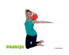 Ritmic 280 piłka do gimnastyki – Gymnic®