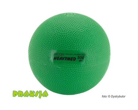 Mała piłka lekarska - 0,5kg - Heavymed - Gymnic ®