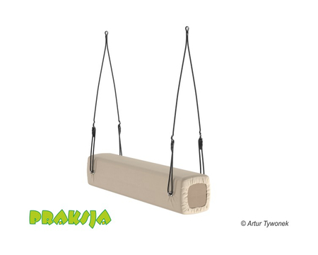 Huśtawka terapeutyczna typu "Konik kwadratowy" 140 cm - wariant "Pastelowy"