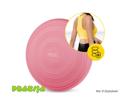 Dysk sensomotoryczny ∅33 cm  - różowy - 4Fizjo®