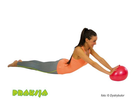 Piłka miękka Softgym - Overball - żółta - Ø23 cm - Gymnic ®