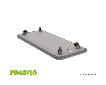 Deskorolka terapeutyczna 40x90 cm - wariant "Pastelowy" - Praksja