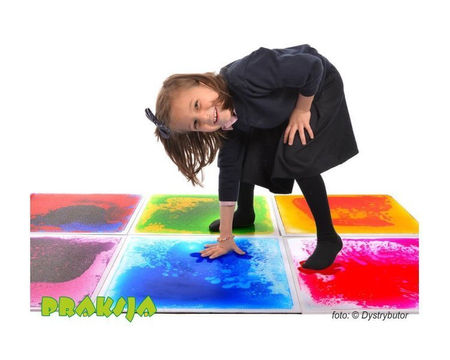 Kolorowe panele sensoryczne 50 x 50 cm  /6 szt./