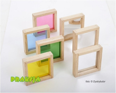 Klocki sensoryczne - "Sensory Squares" - Tickit®