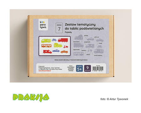 Zestaw tematyczny Nr 7 - "Pojazdy"