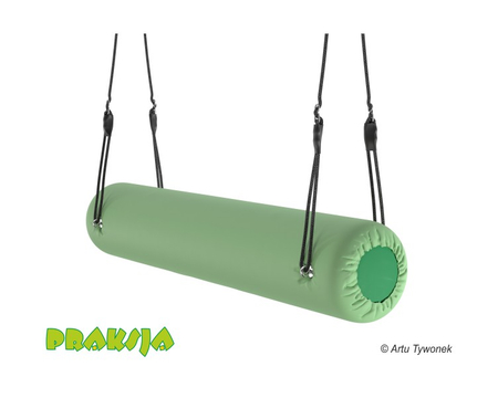 Huśtawka terapeutyczna typu "Konik okrągły" - 140 cm - wariant "Pastelowy" - Praksja