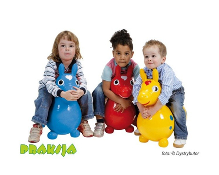Skoczek - Konik "Rody" - niebieski - Gymnic®