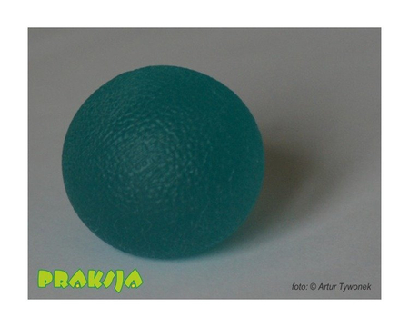 Piłeczka żelowa do rehabilitacji - opór słaby - ø50mm