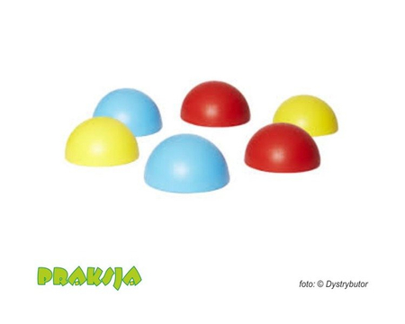 Półkule sensoryczno-równoważne - "Kamienne półkule" - Gonge® - 6 szt.