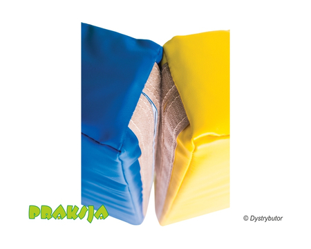 Materac - 1/4 Koła - 90x90x10 cm - Edufit