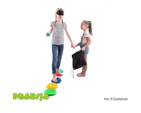 Memo sensoryczne   /zestaw 5 dysków + 5 piłeczek/ Tullo ®