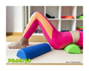 Półwałek sensoryczno-równoważny - 30 cm - czerwony - Tullo®