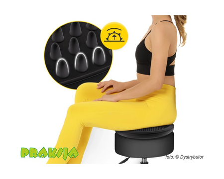 Dysk sensomotoryczny ∅33 cm  - czarny - 4Fizjo®