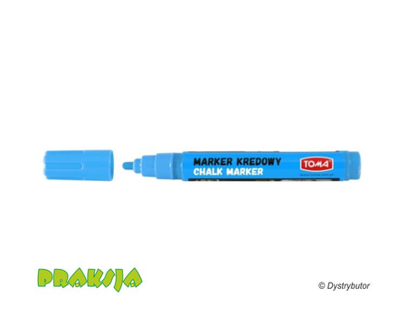 Zestaw markerów kredowych do świecących tablic - 6 szt. - Toma®